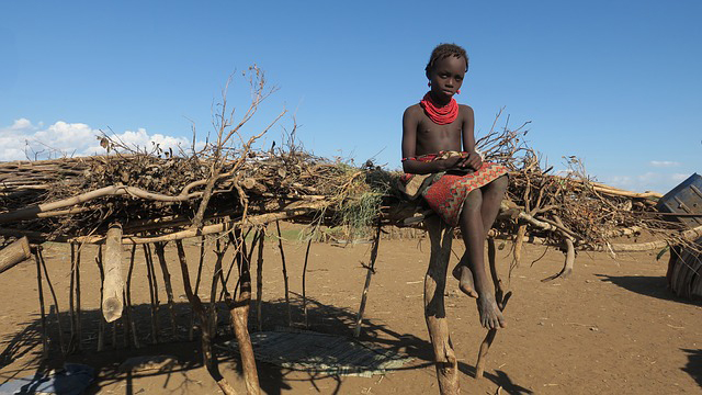 africká dívka